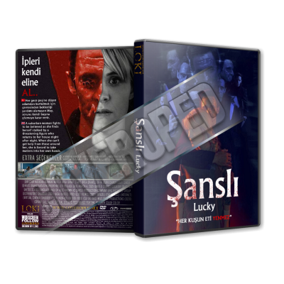 Şanslı - Lucky 2020 Türkçe Dvd Cover Tasarımı